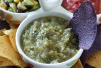 Zesty Roasted Tomatillo Salsa