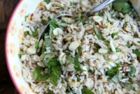 Nutty Herbed Brown Rice