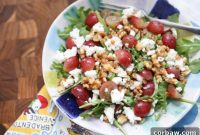 Harvest Wheat Berry Arugula Salad