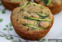 Spiced Zucchini Nut Muffins