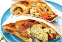 Savory Egg & Pepper Pita Pockets