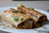 Sizzling Steak Fajita Enchiladas