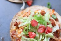 Oven-Baked Salsa Chicken and Bean Tostadas: My 2016 Focus Word Revealed