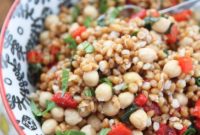 Rustic Italian Wheat Berry Salad