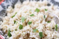 Zesty Cilantro Lime Brown Rice