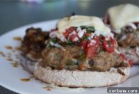 Gourmet Bruschetta Patty Melts