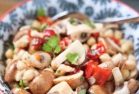 Zesty Mushroom & Chickpea Medley