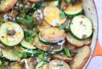 One-Pan Cheesy Southwest Beef and Potatoes