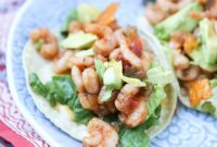 Sweet and Zesty Mango Avocado Shrimp Tacos