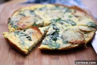 Savory Spinach and Potato Frittata