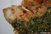 Pan-Seared Tilapia with Bonefish Grill’s Chimichurri