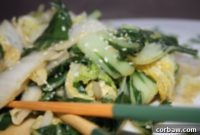 Ellie Krieger’s Thursday Sesame Stir Fried Chinese Greens