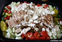 Vibrant Greek Grilled Chicken Salad
