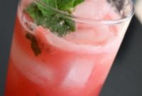 Watermelon Mint Mojitos