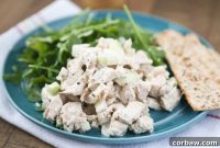 Grilled Lemon Pepper Chicken Salad with Tangy Greek Yogurt