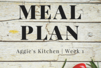 Week One Meal Prep Kickoff