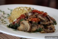 Savory Mushroom Marsala with Garlic Herb Quinoa Pilaf