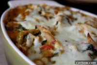 Velvet Butternut Shrimp Pasta Bake