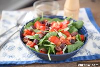 Sunshine Spinach Tomato Salad