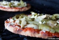 Spicy Grilled Naan Pizzas