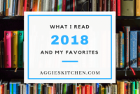 My 2018 Reading Recap and Favorite Books
