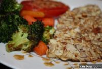 Almond Crusted Tilapia Recipe and No Whine With Dinner Cookbook Review