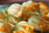 Delicate Cheese-Filled Zucchini Blossoms