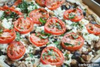 Umami Mushroom & Creamy White Bean Tart