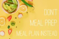 Öğün hazırlığı bir yanılgı. Gerçek çözüm öğün planlaması.