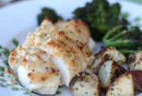 Hellmann’s Parmesan Lemon-Pepper Crusted Chicken