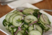 Electric Cucumber Salad