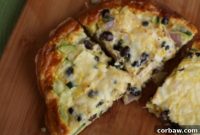 Garden Black Bean Frittata: Ignite Your Day
