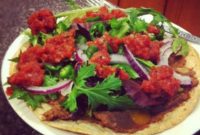 Zesty Jalapeño Refried Bean Tostada Crunch