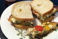 Fresh Grilled Zucchini Frittata with Tangy Goat Cheese and Sun Kissed Cherry Tomatoes