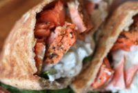 Mediterranean Salmon Gyros