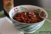 Two-Bean Turkey and Vegetable Chili