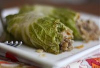 Savory Asian Napa Cabbage Rolls