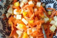 Sweet and Crunchy Jicama Mango Carrot Salad