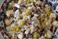 Mediterranean Charred Cauliflower & Vidalia Quinoa