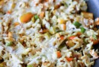 Crispy Cheesy Pepper and Onion Hash