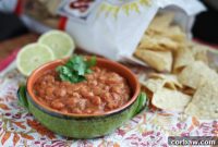 Boozy Rustic Refried Beans