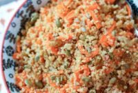 Golden Carrot Raisin Quinoa