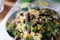 Vibrant Summer Black Bean and Corn Salad
