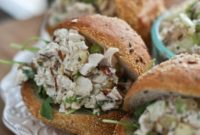Harvest Rotisserie Chicken Salad with Crisp Apples and Toasted Almonds
