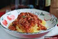 Skinnytaste’s Healthy Turkey Bolognese Spaghetti Squash Recipe Plus Cookbook Giveaway