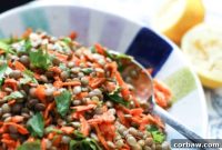 Holiday Harmony: Fresh Lentil Salad and Self-Care Essentials