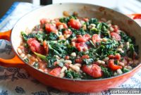 Hearty Kale, Tomato, and White Bean Stew
