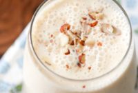Creamy Peach Almond Kefir