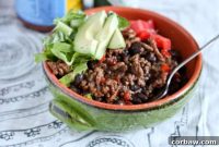 Taco Turkey and Black Bean Power Bowl