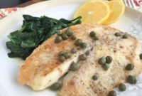 Golden Parmesan Fish with Tangy Lemon Capers